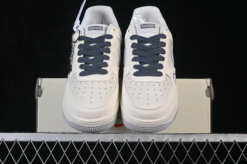 All Categories Nk Air Force 1 Air Force Series Nk Air Force 1 Low Air Force Low Nike Air Force 1'07 Low White Gray Canvas Air Force One Low Casual Shoes DW8806-009